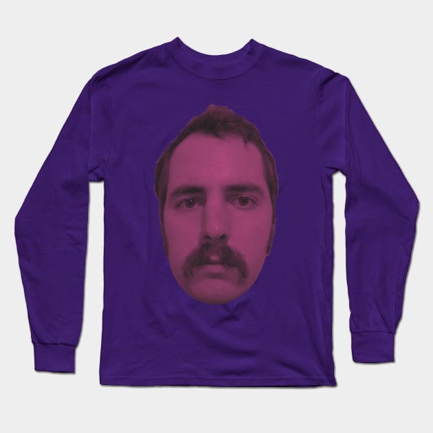 Face Long Sleeve T-Shirt by StevenBaucom